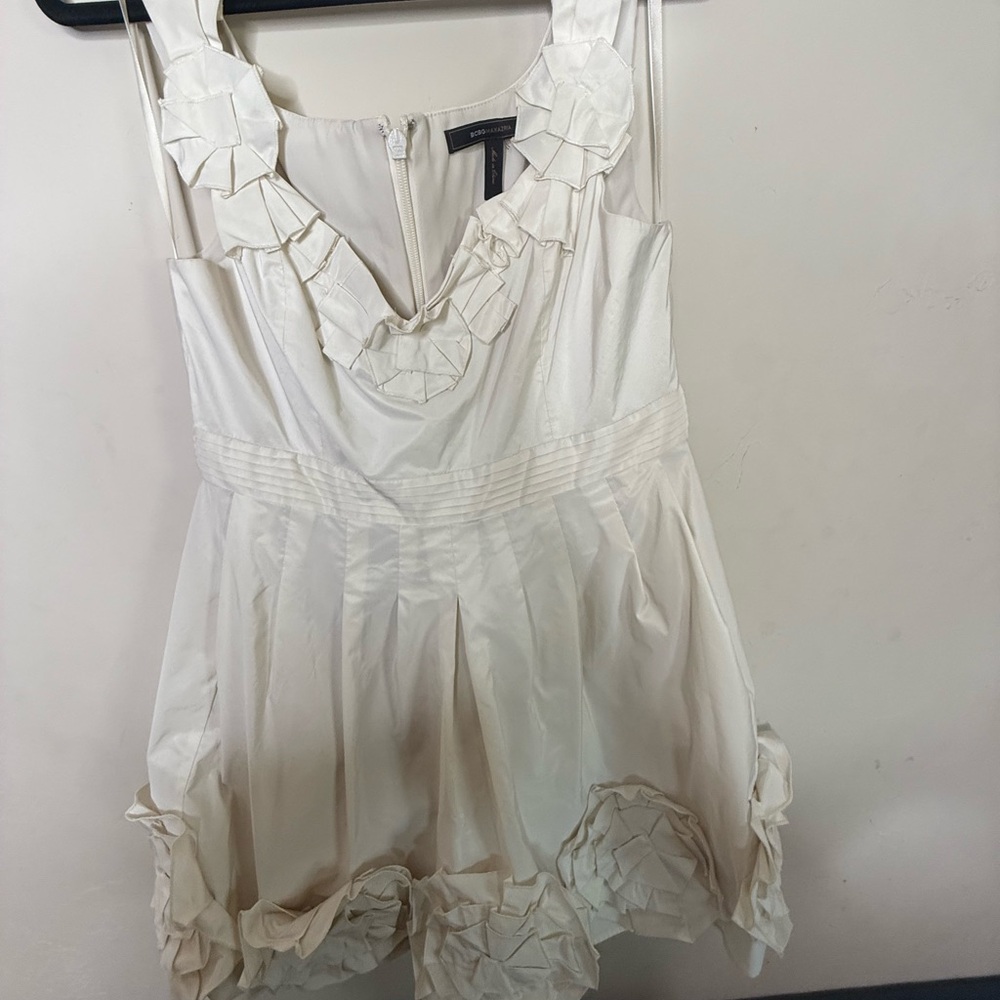 Elegant Cream Sleeveless Top